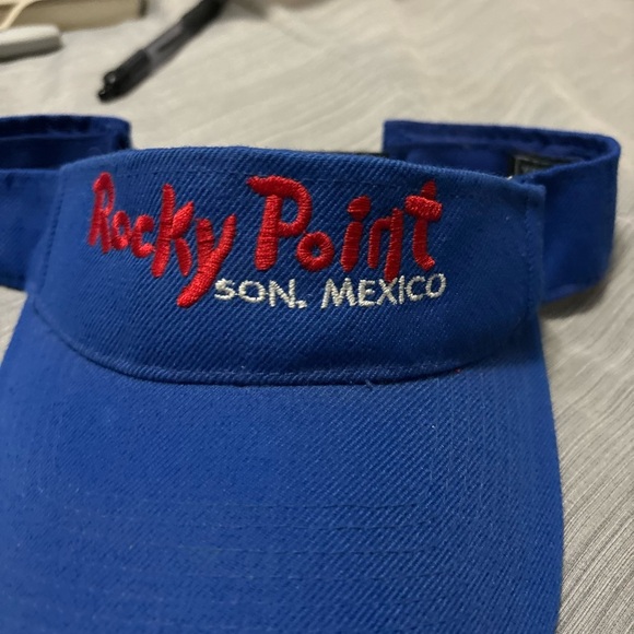 Rocky Point Son. Mexico Blue Visor Adjustable Acrylic - Picture 2 of 6